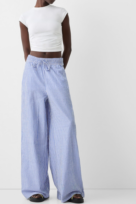 Cotton Pull-On Pants