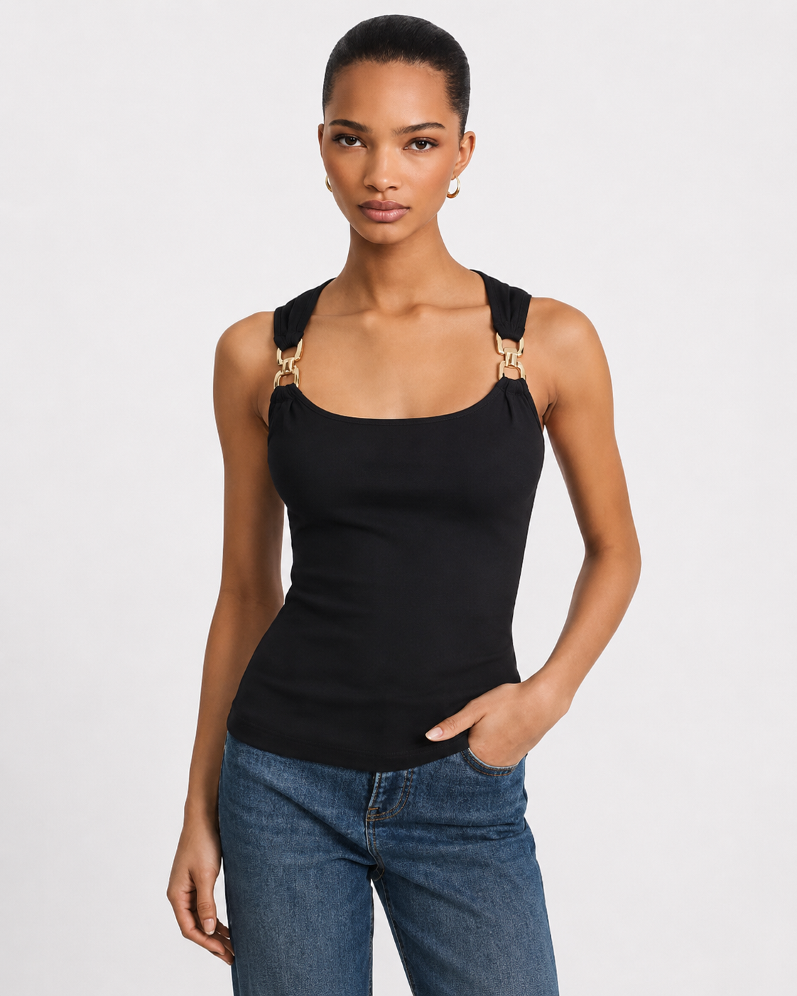 Monaco Buckle Top