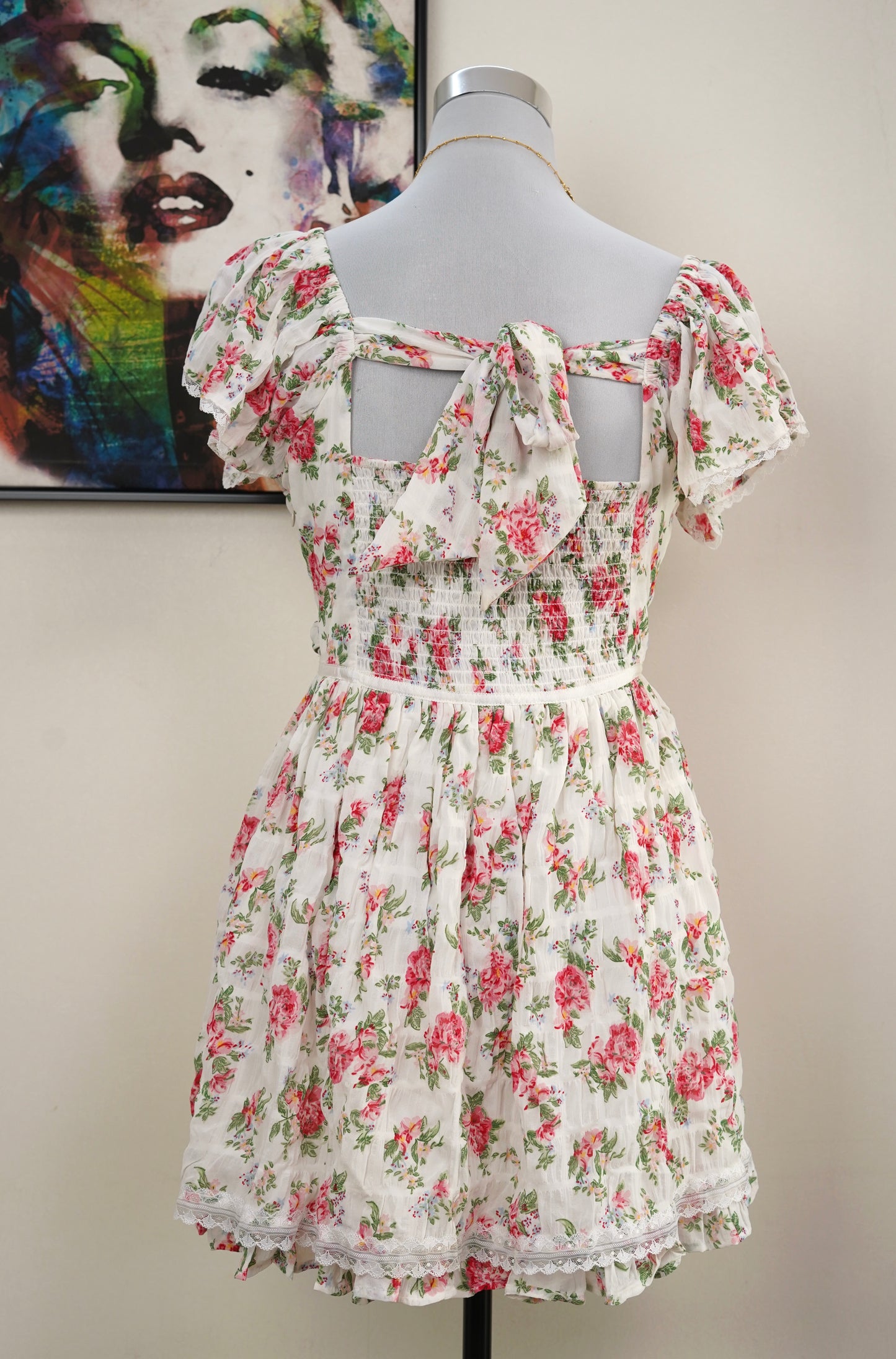 Daisy Blush Mini Dress