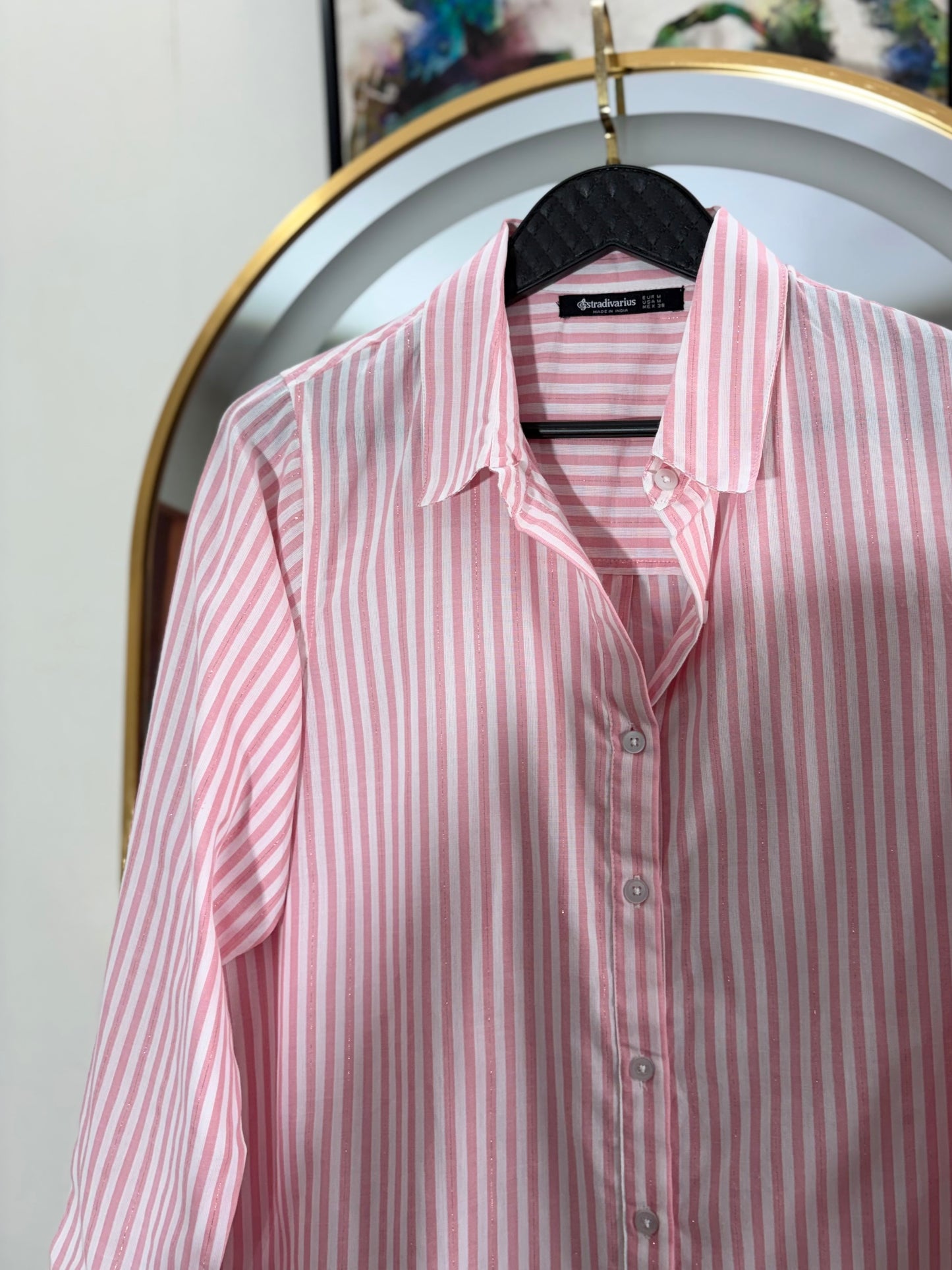Pink Stripe Shirt