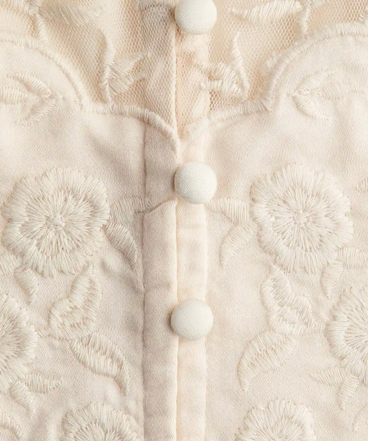 Embroidered Viscose Top