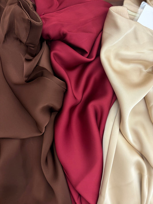 Luxe Satin Skirt