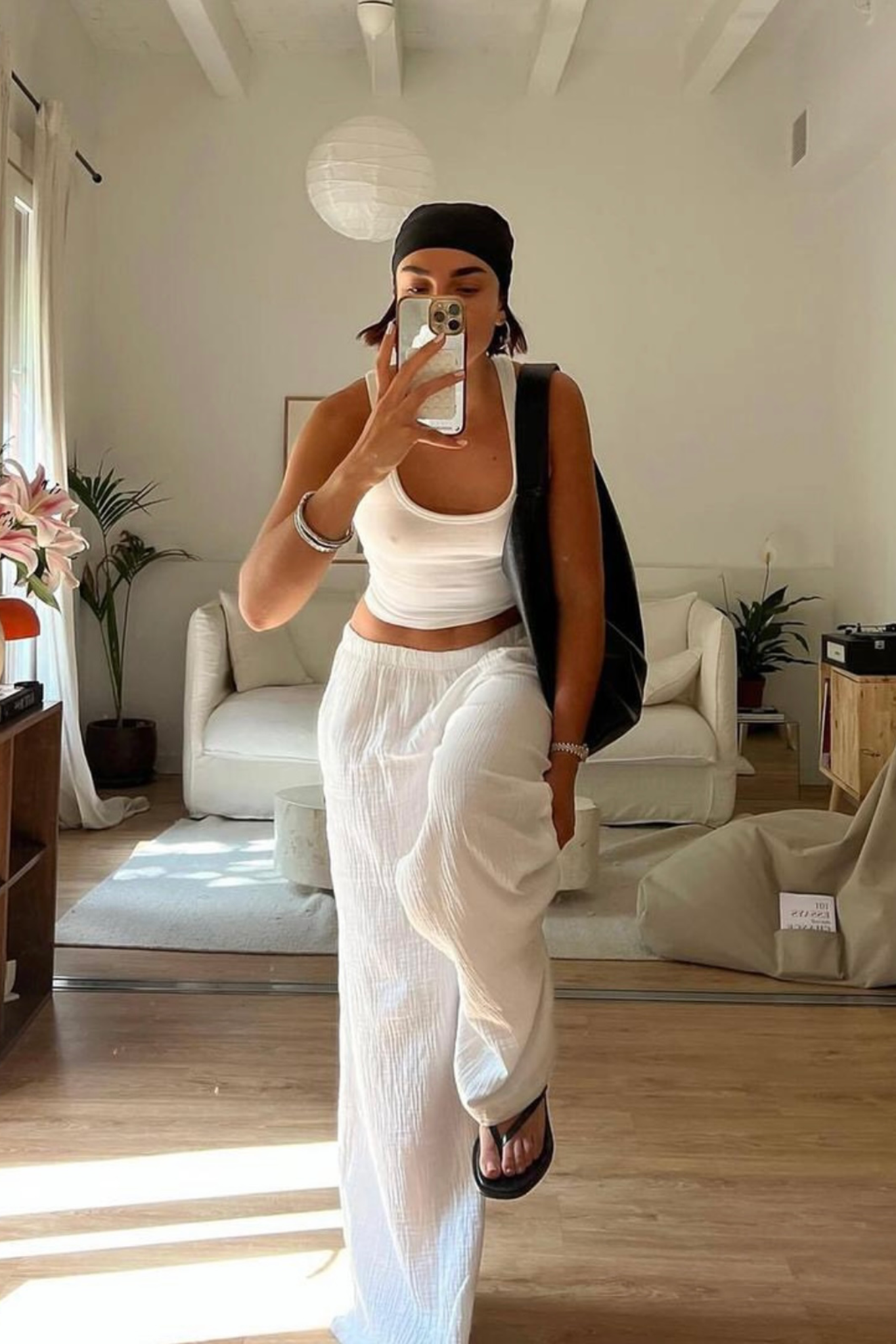 Cotton Pull-On Pants
