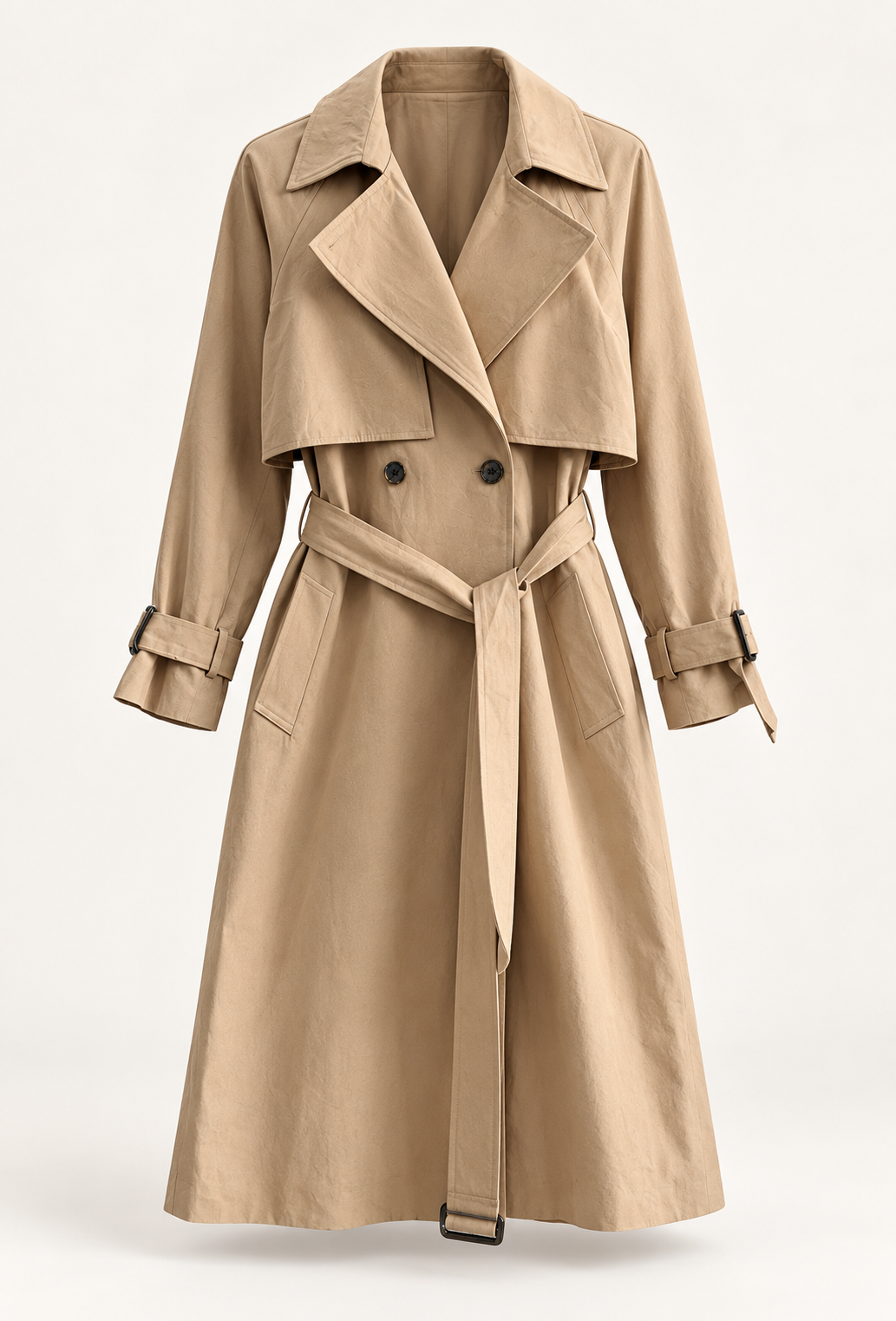 The Golden Camel Trench Coat