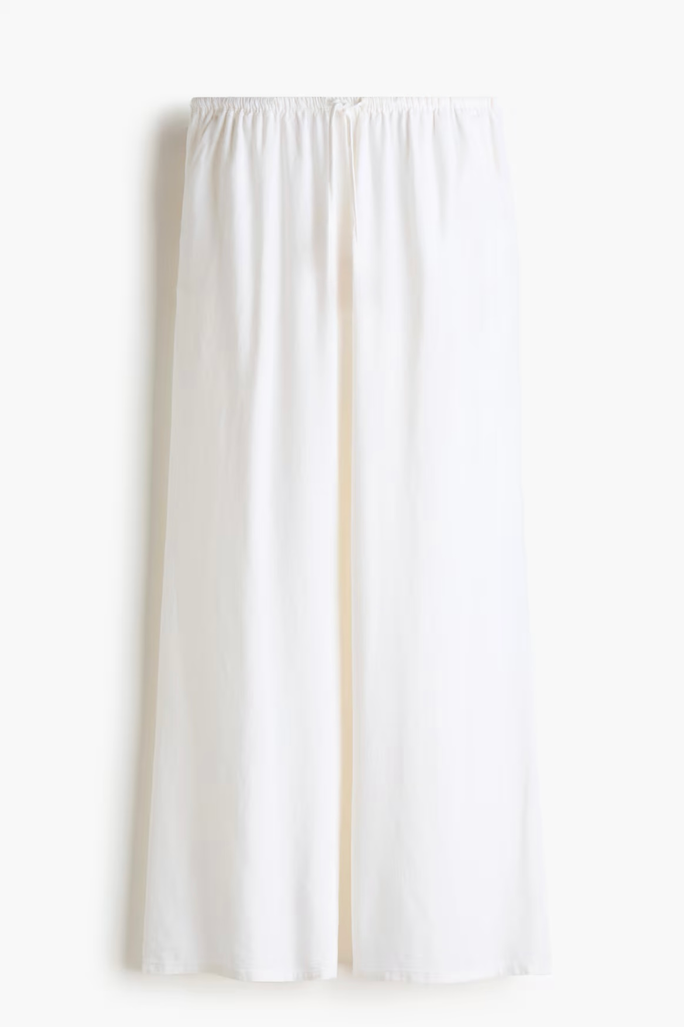 Classic White Linen Pants