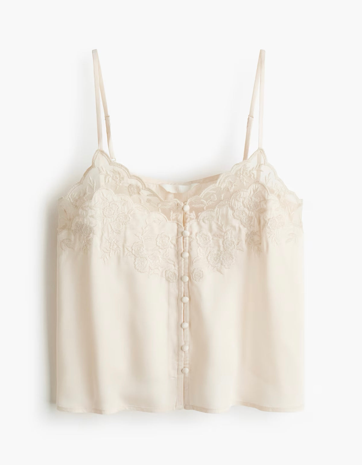 Embroidered Viscose Top