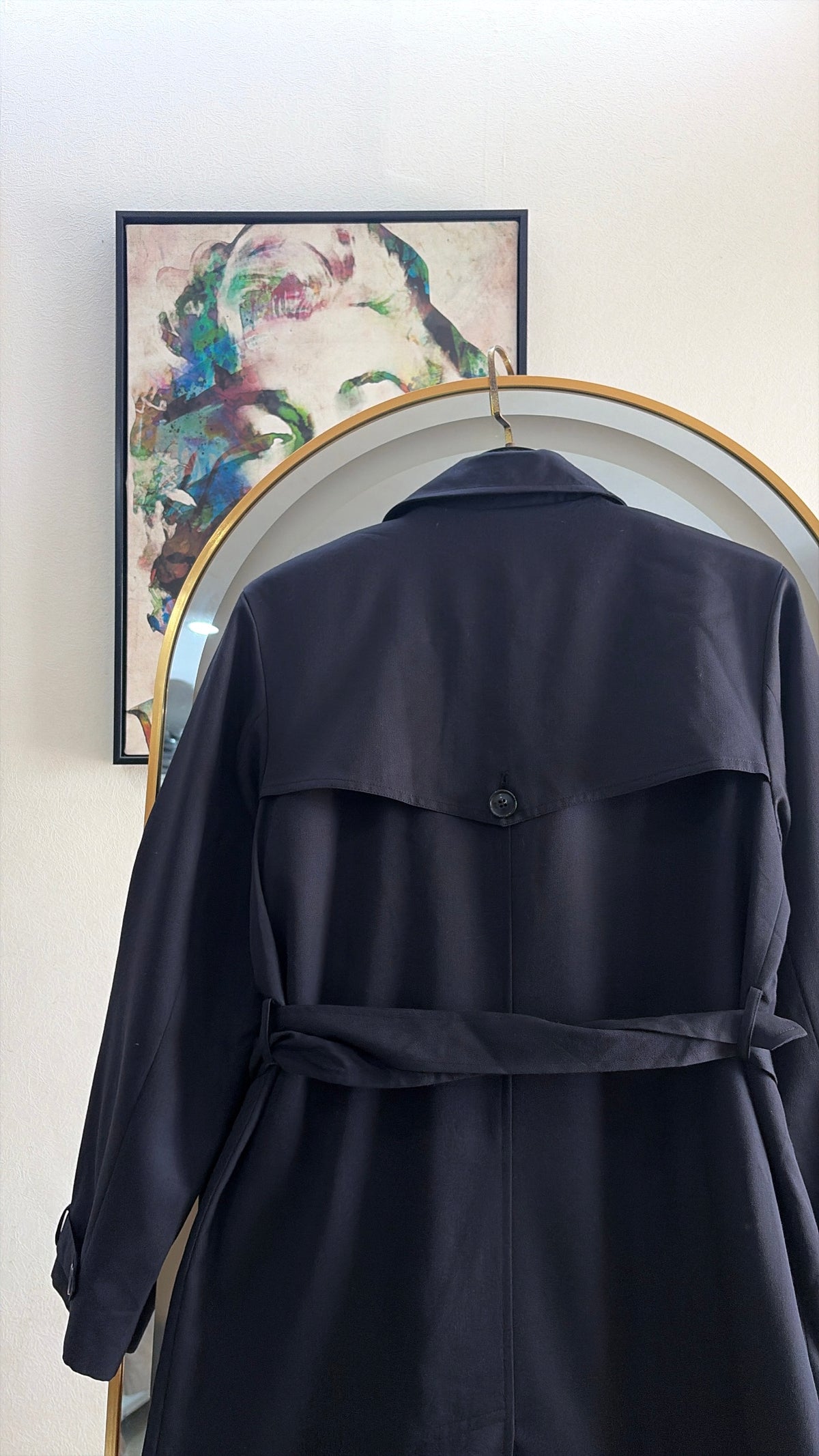 Navy Heritage Trench Coat