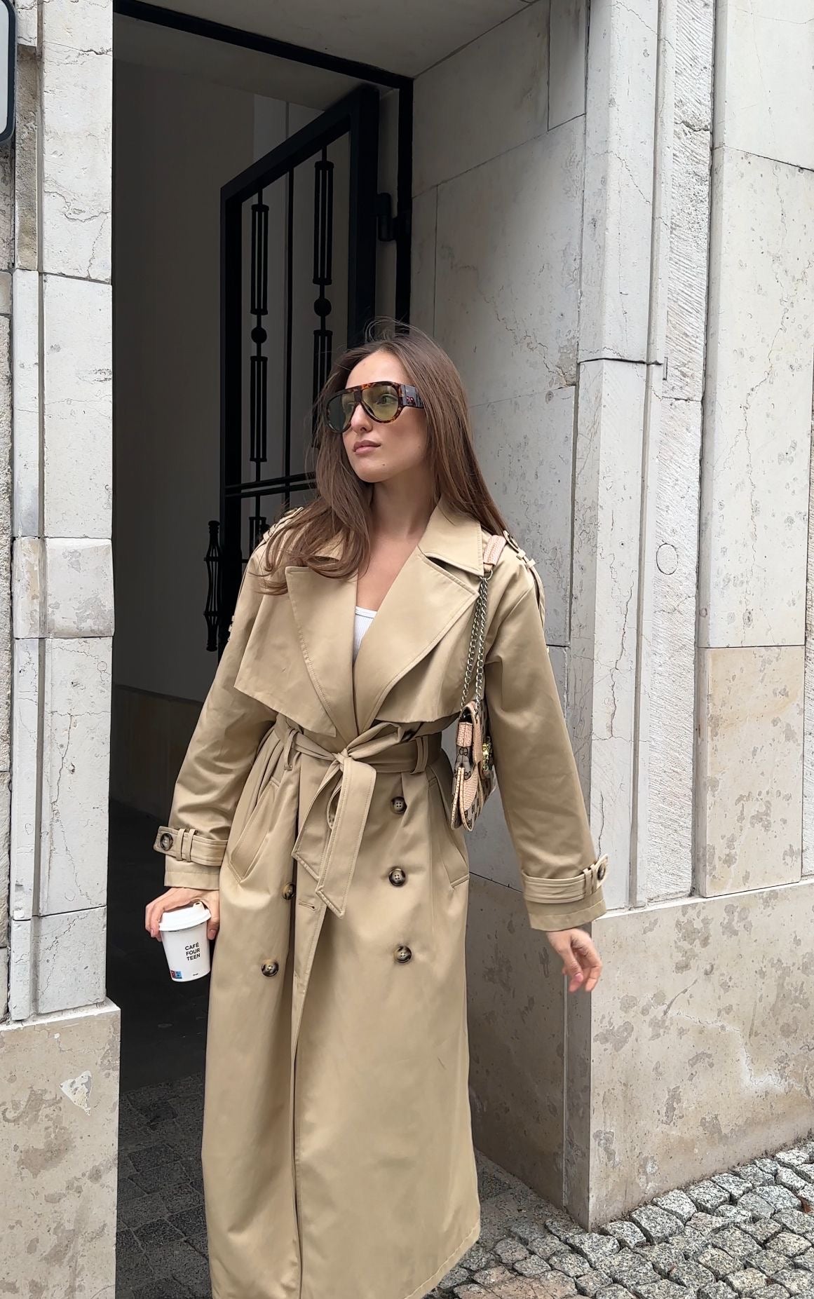 The Sandstone Classic Trench Coat