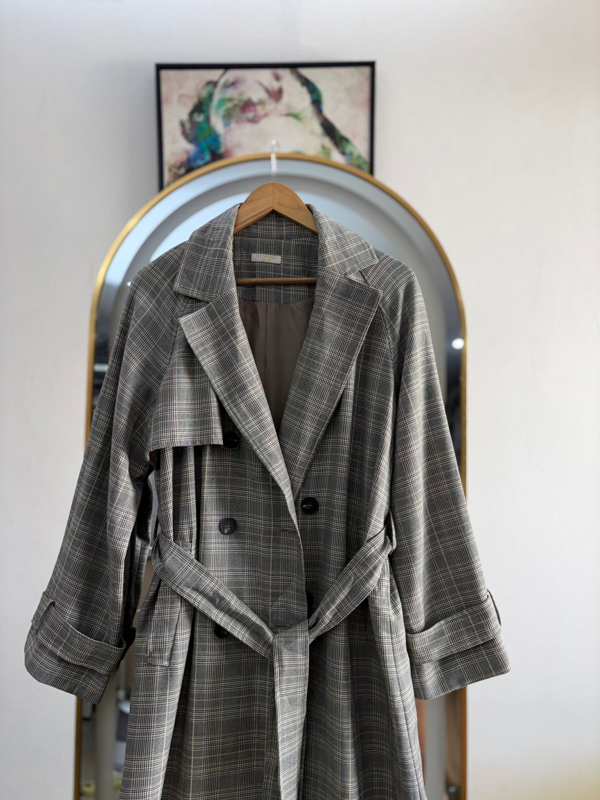 The Heritage Check Trench Coat