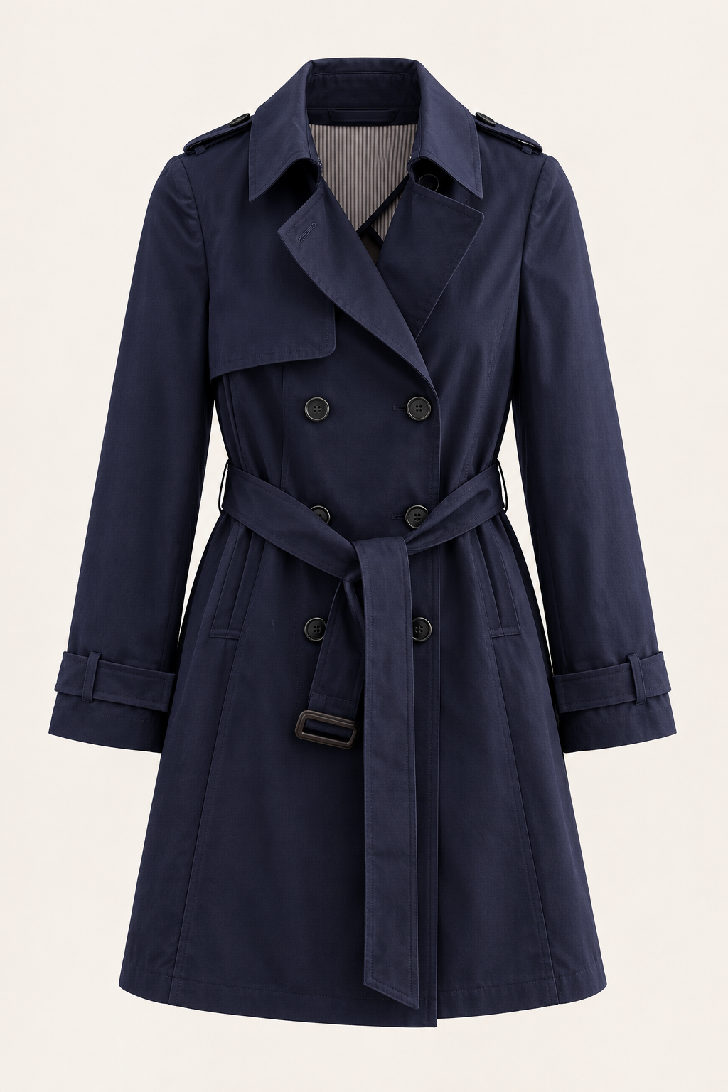 The Navy City Trench Coat