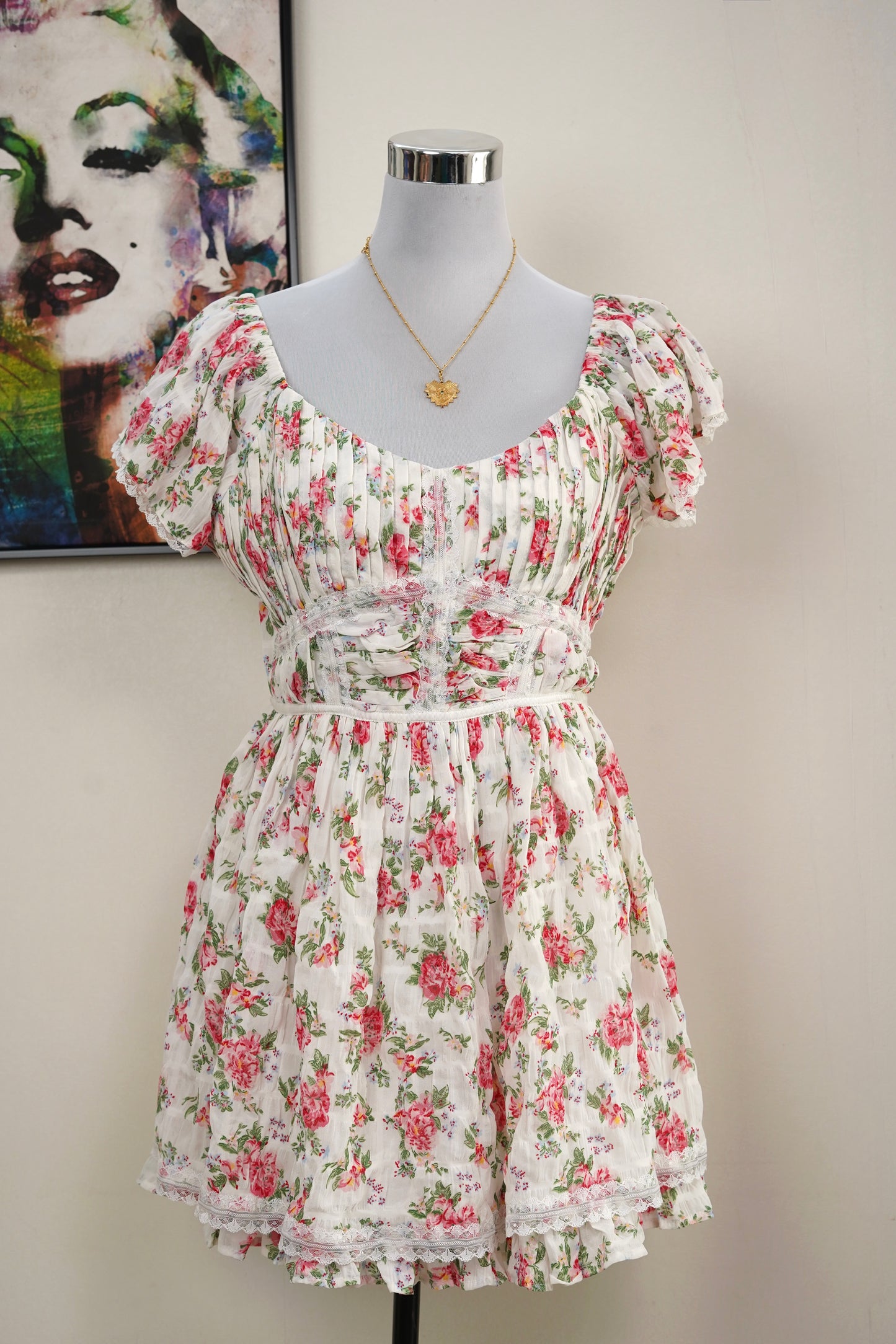 Daisy Blush Mini Dress