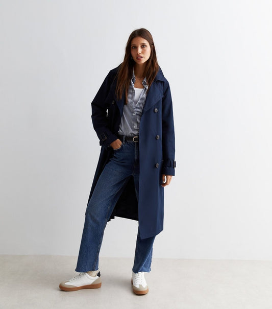 Navy Heritage Trench Coat