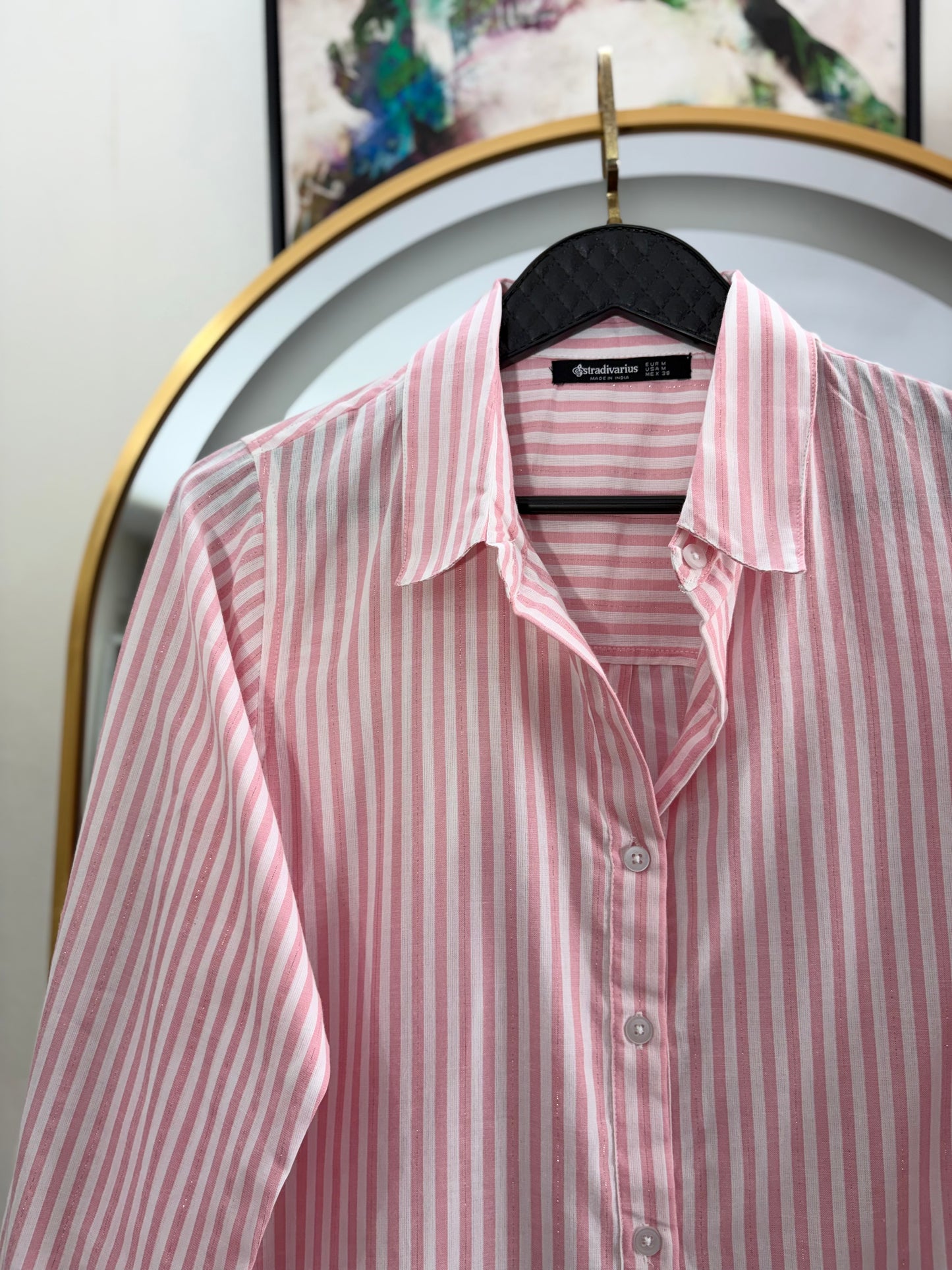 Pink Stripe Shirt