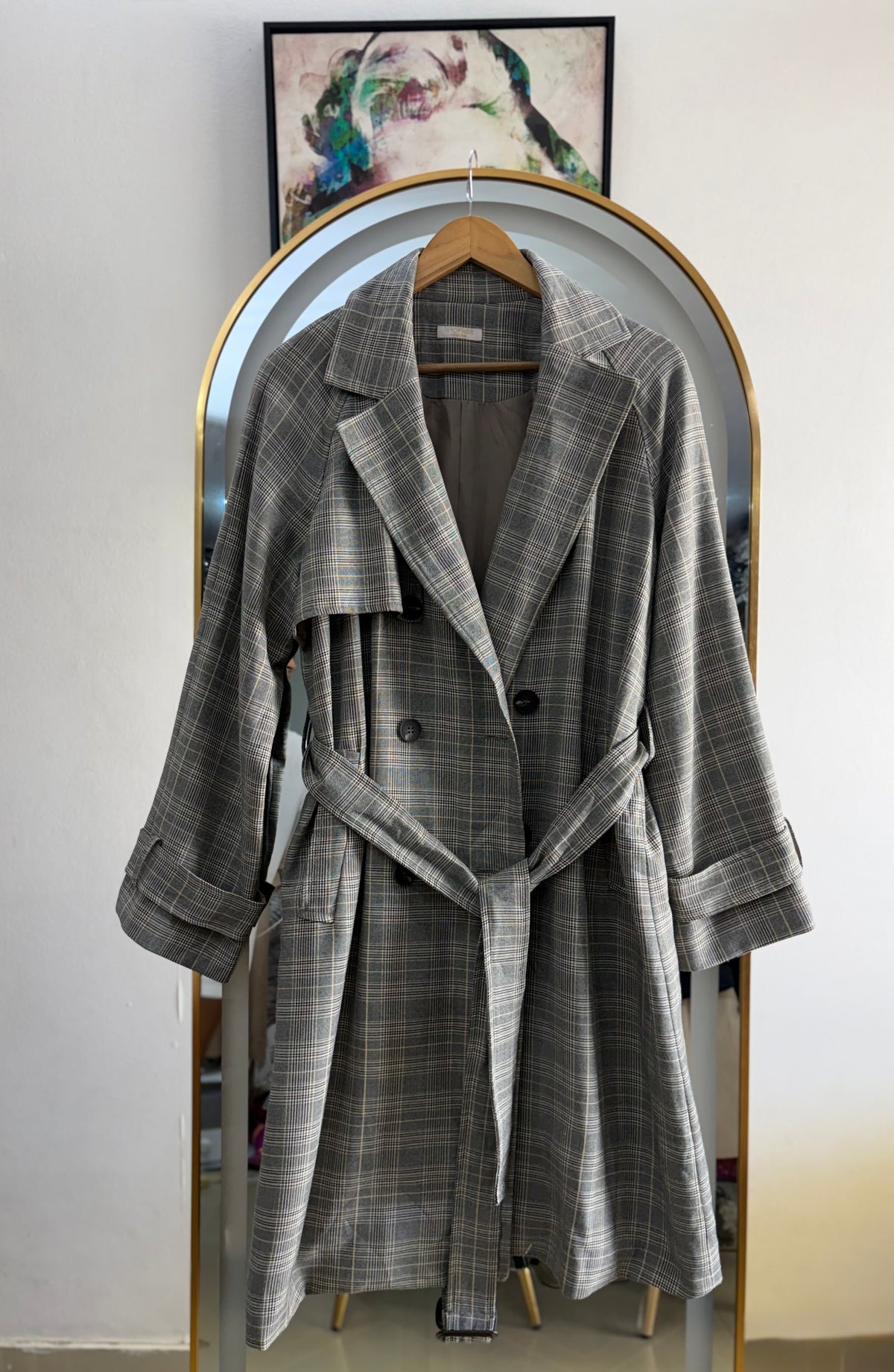 The Heritage Check Trench Coat