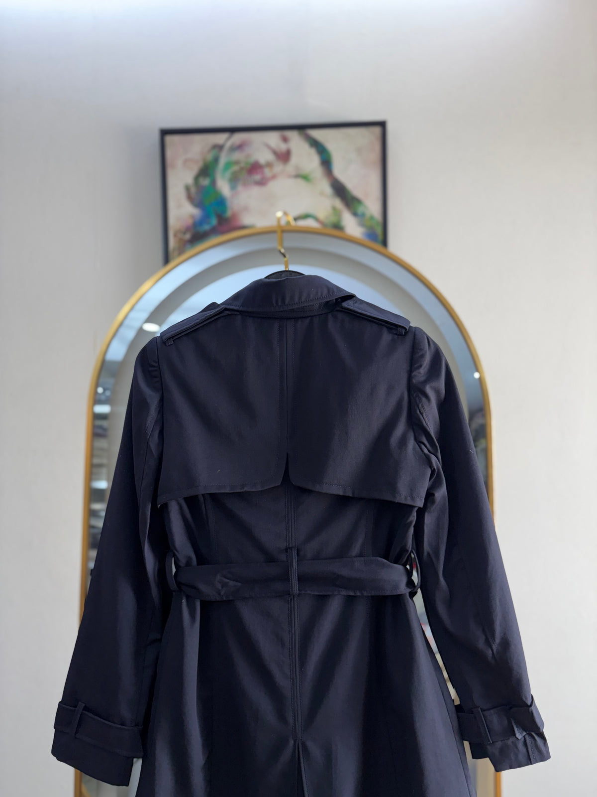 The Navy City Trench Coat