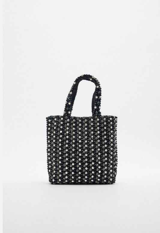 Midnight Crystal Mini Tote