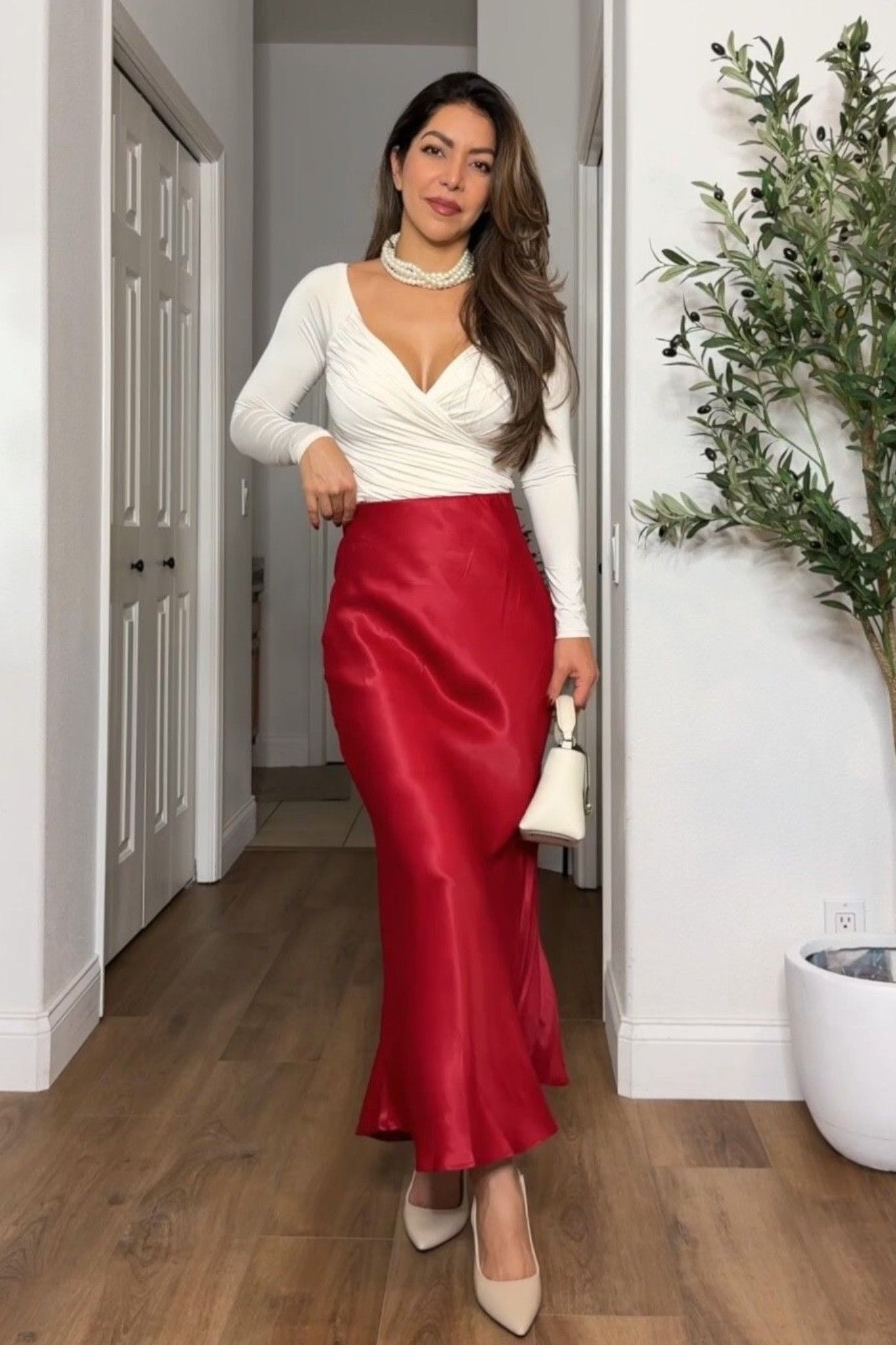 Luxe Satin Skirt