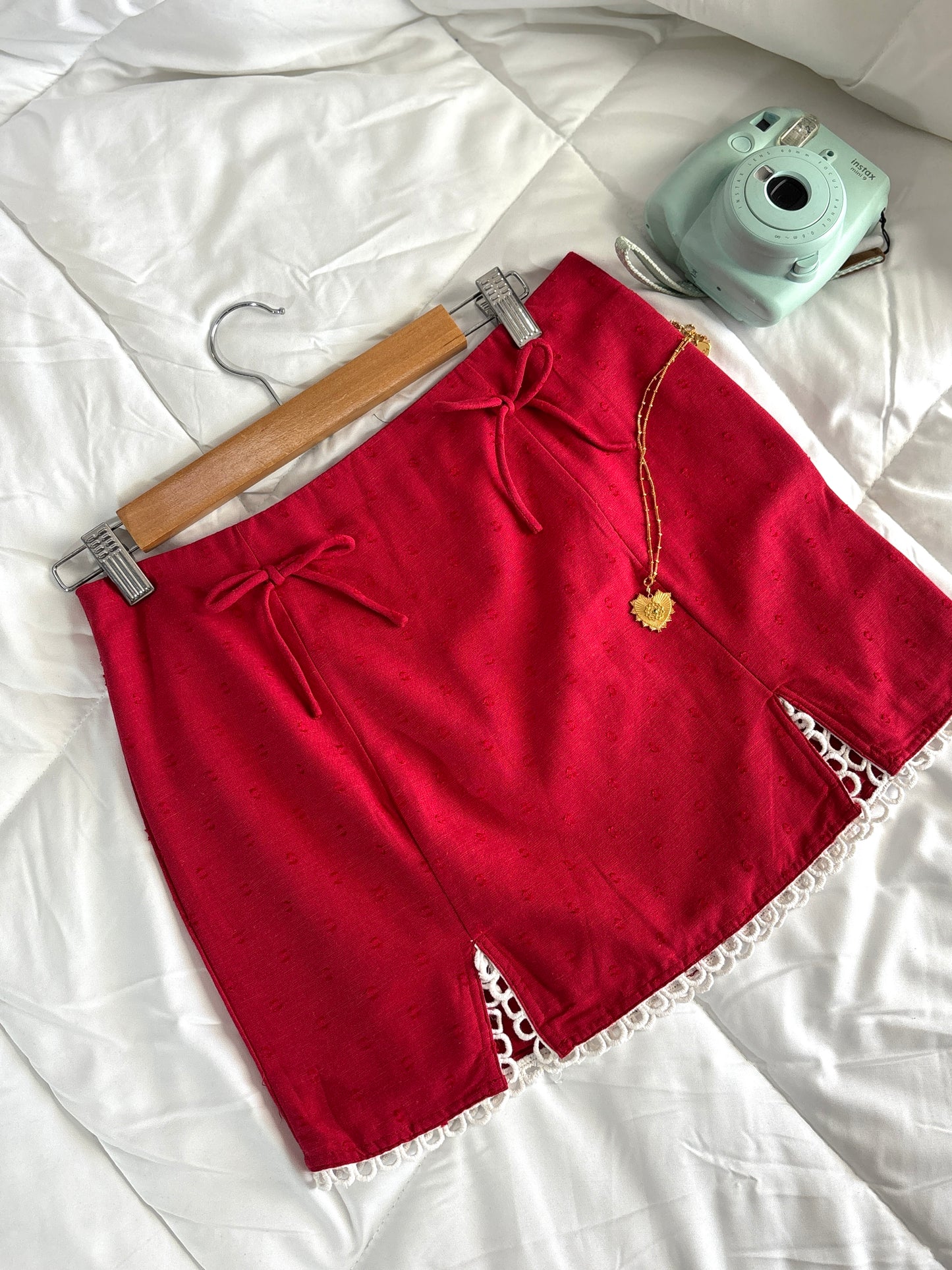 Scarlet Bow Skirt