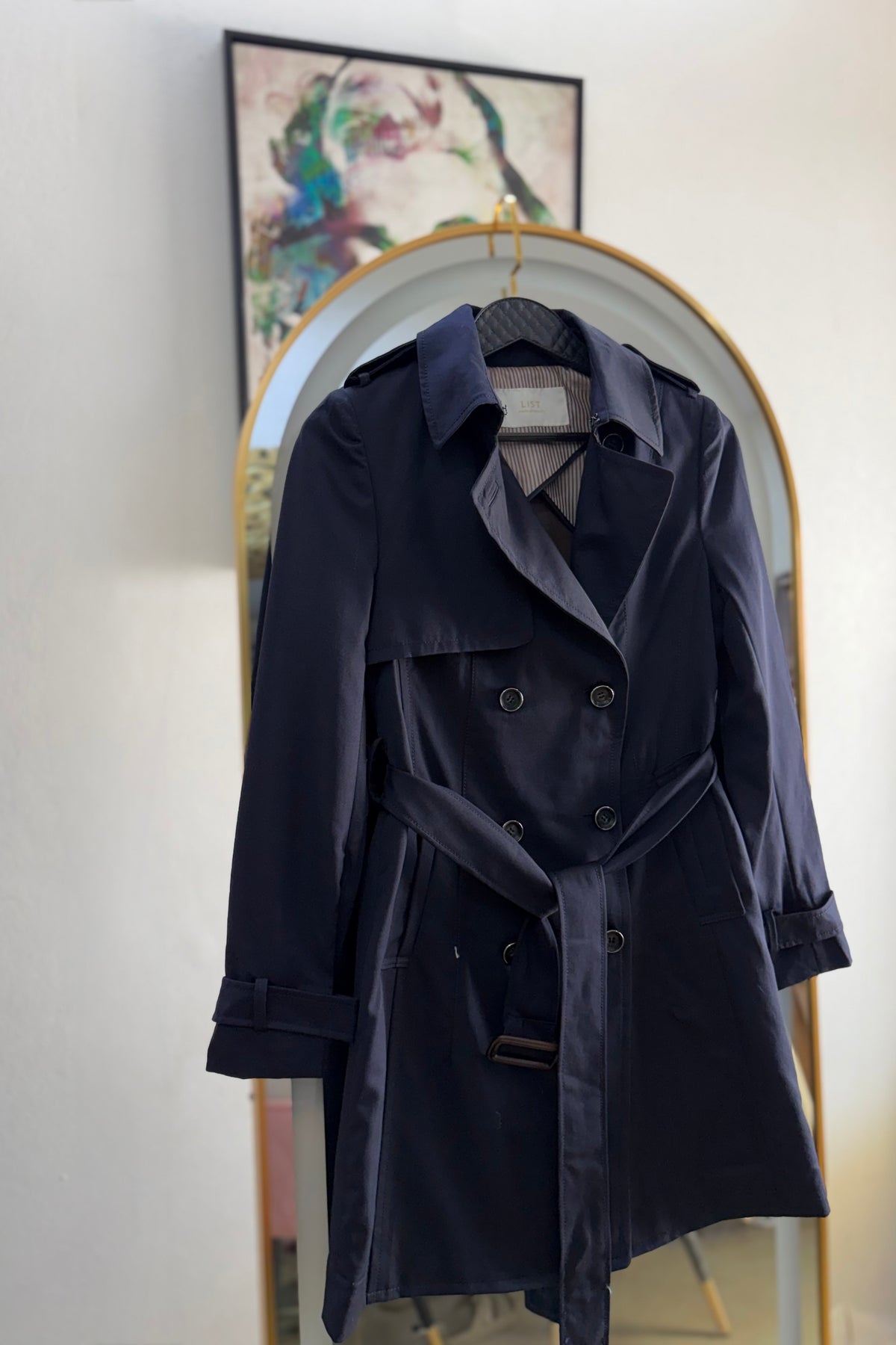 The Navy City Trench Coat