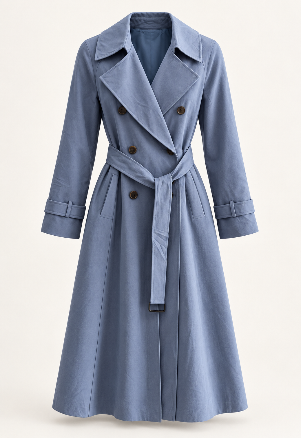 The Blue Mist Trench Coat