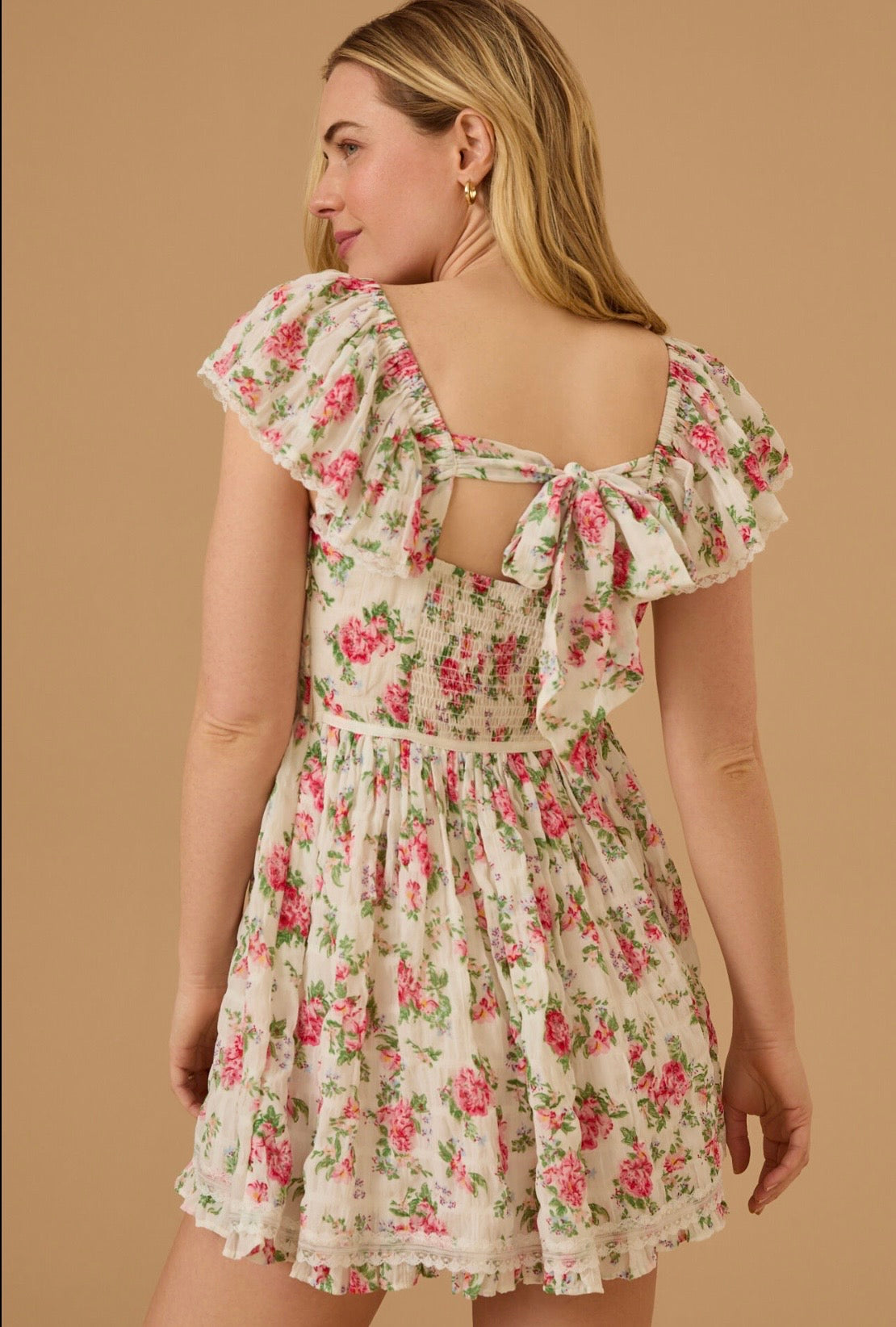 Daisy Blush Mini Dress