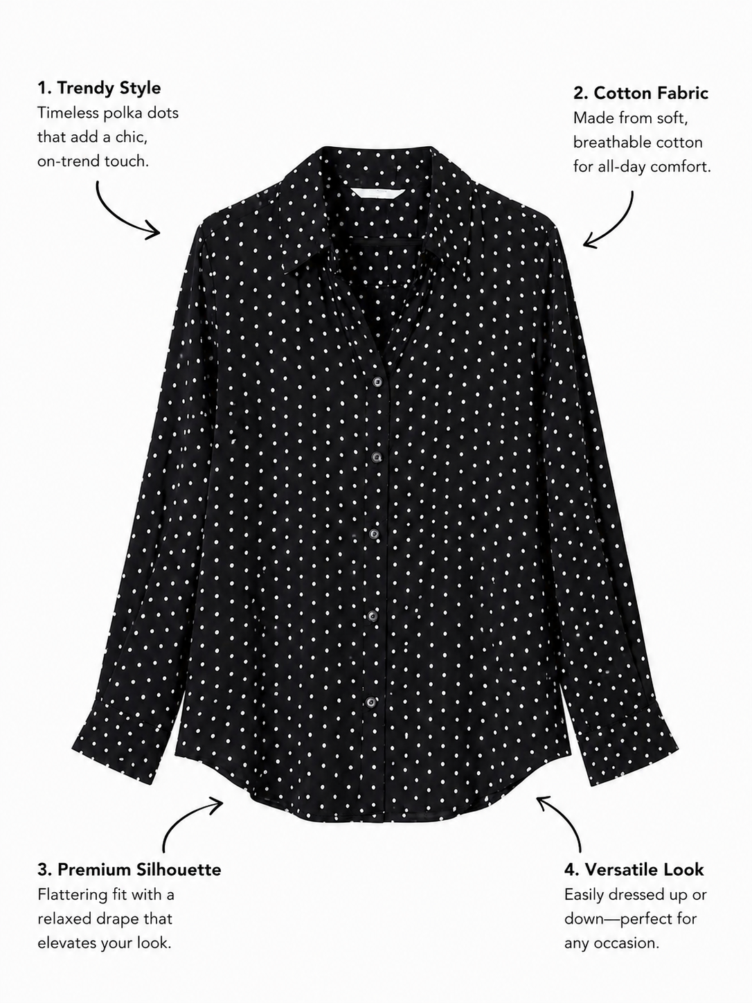 Classic Polka Dot Shirt