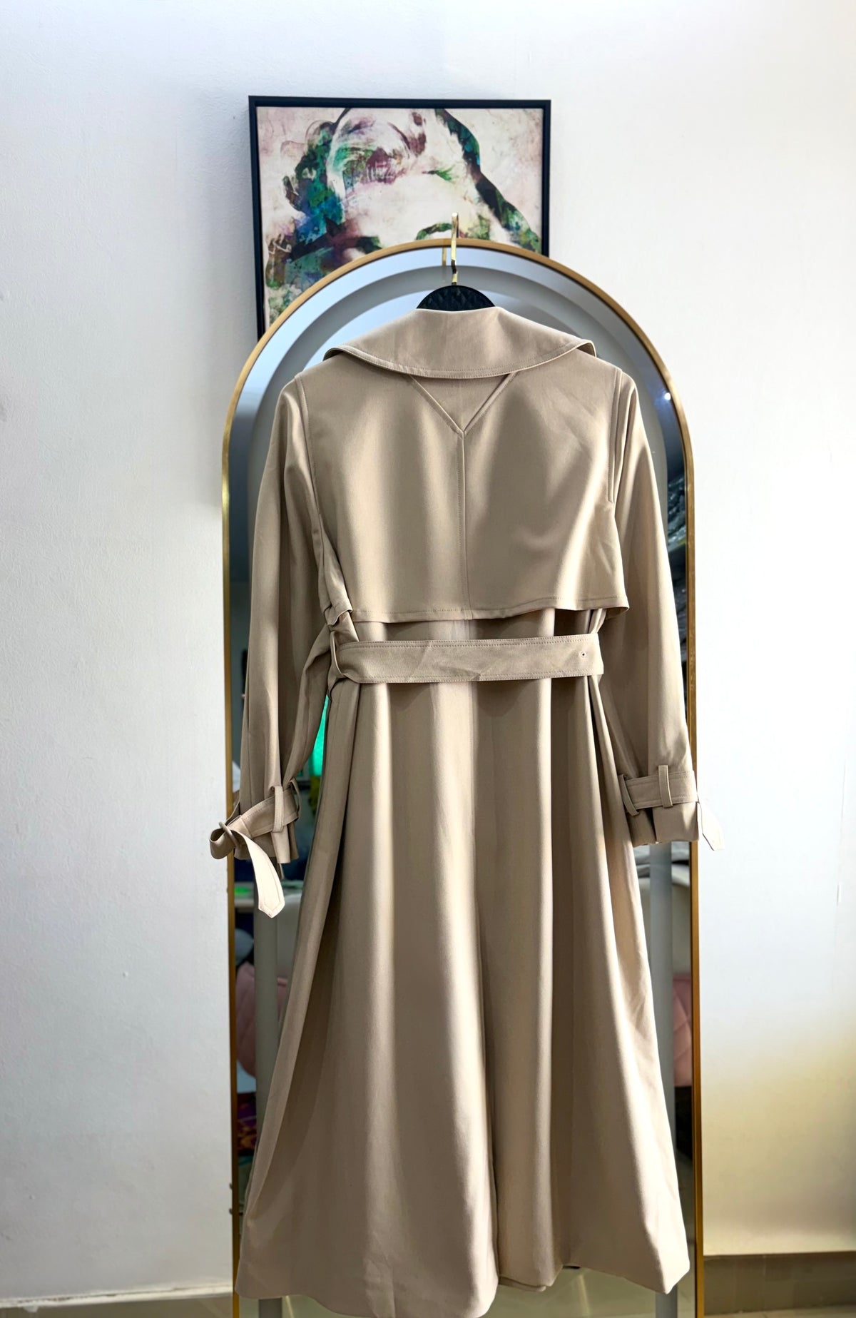 The Champagne Flow Trench Coat