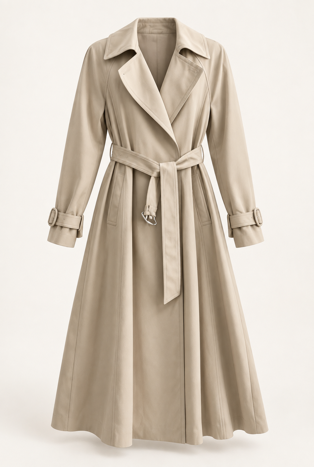 The Champagne Flow Trench Coat