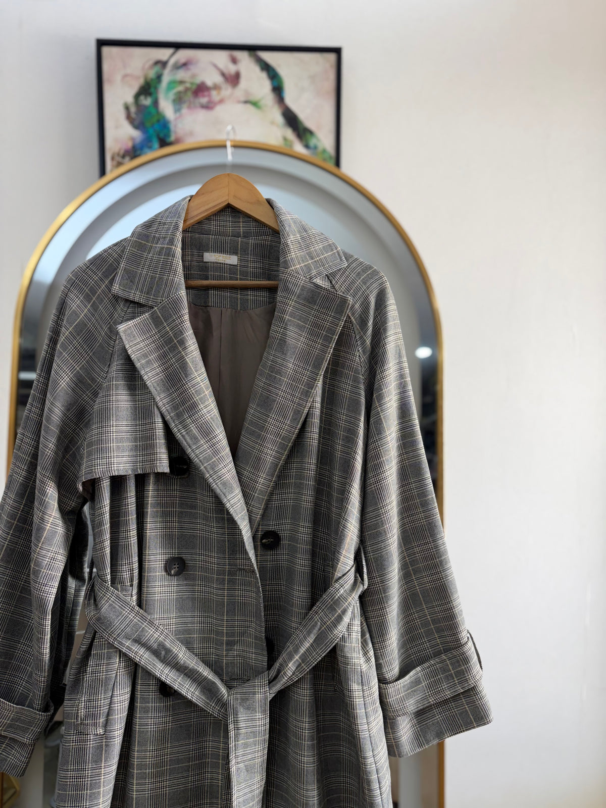 The Heritage Check Trench Coat