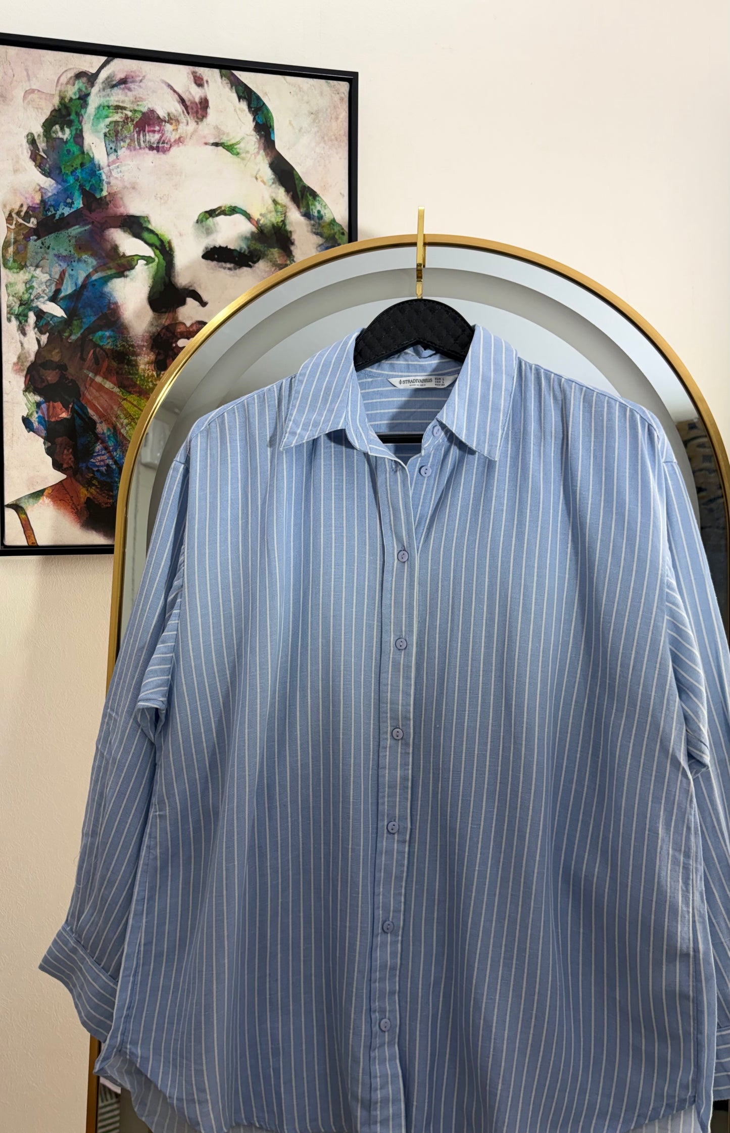 Blue Breeze Oversized Shirt