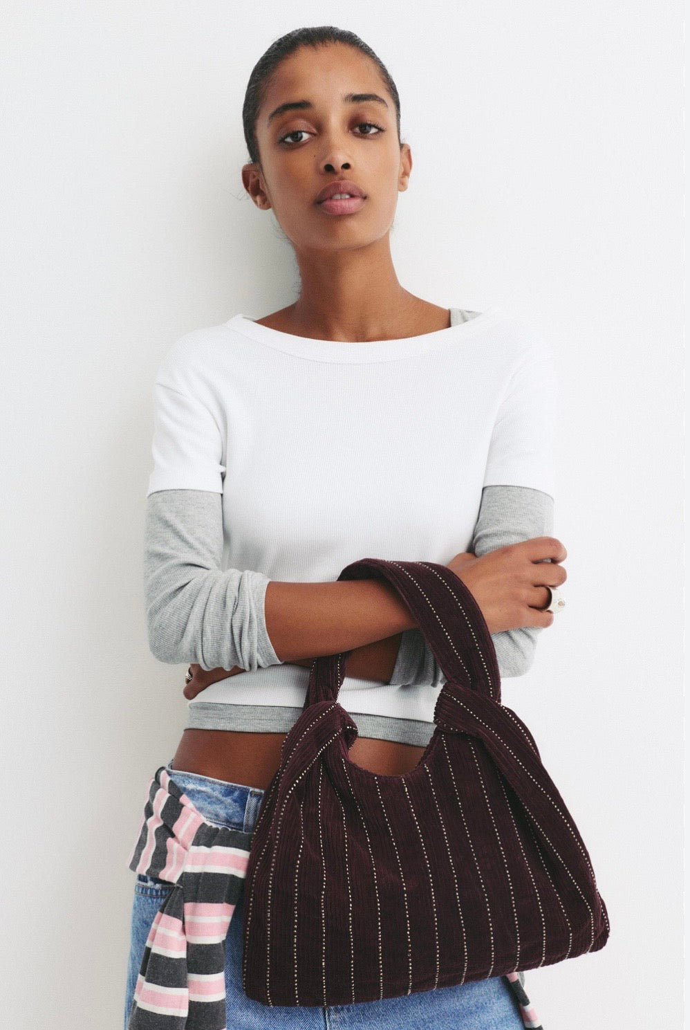 Merlot Slouch Bag