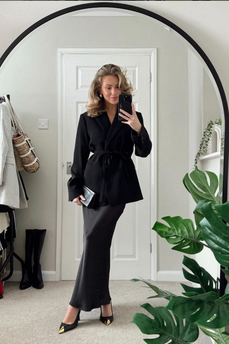 Luxe Satin Skirt
