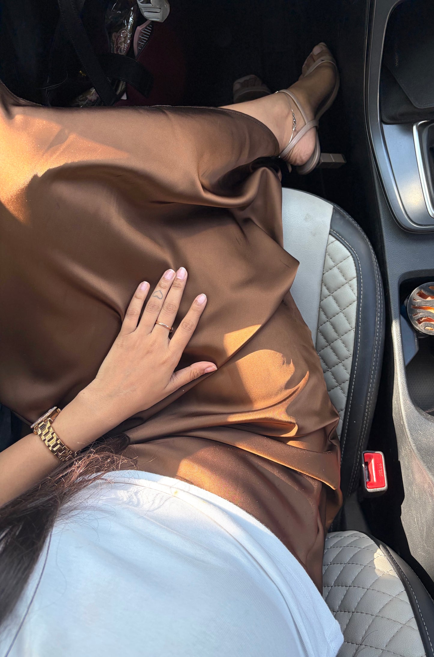 Luxe Satin Skirt