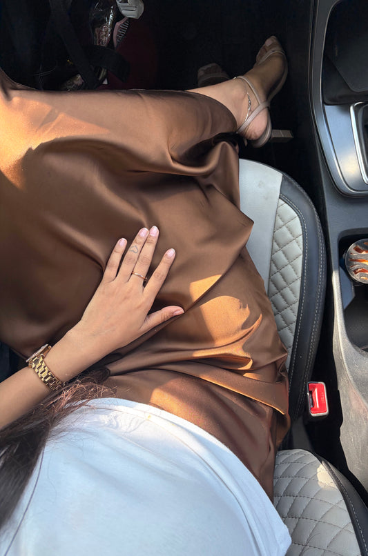 Luxe Satin Skirt