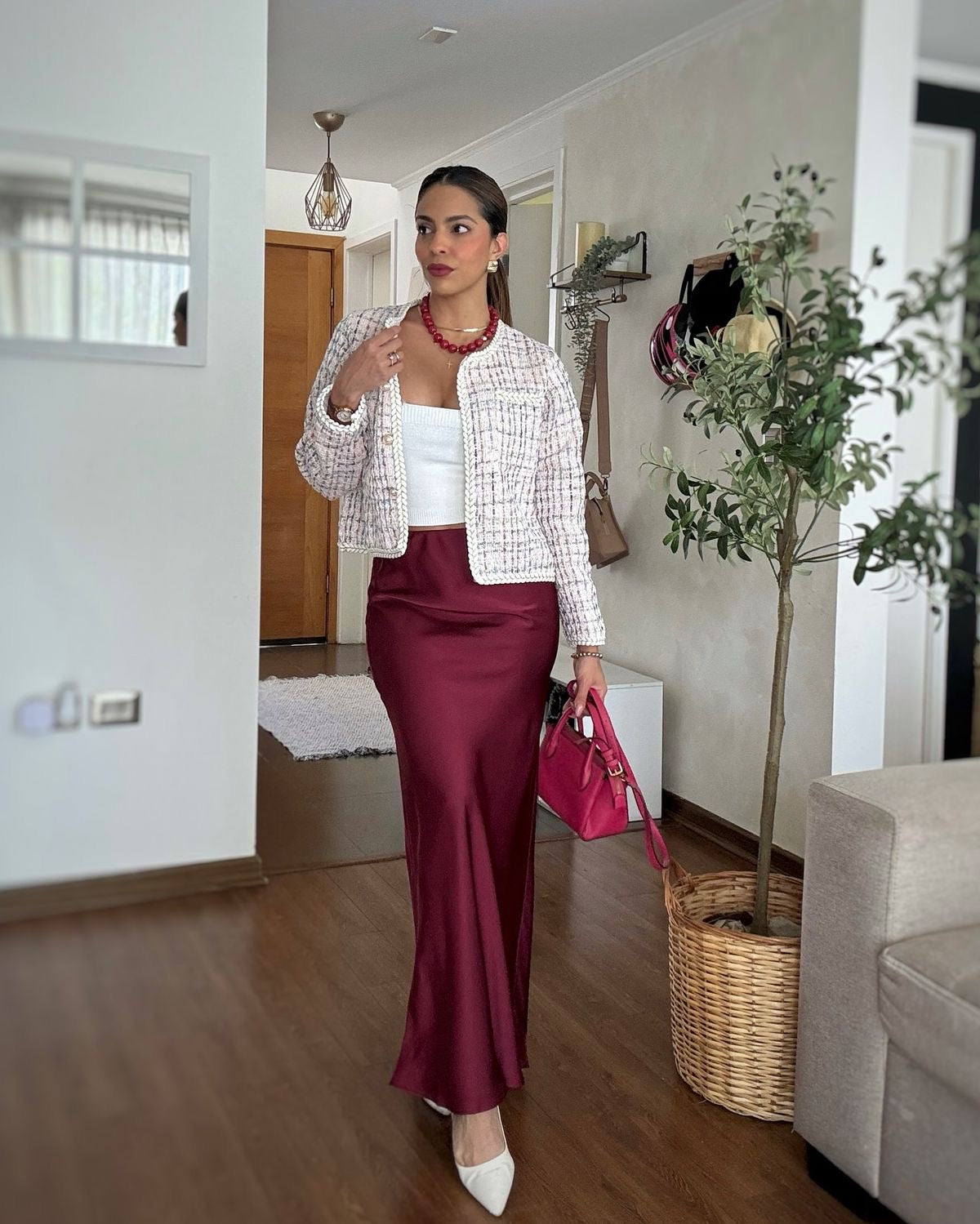 Luxe Satin Skirt