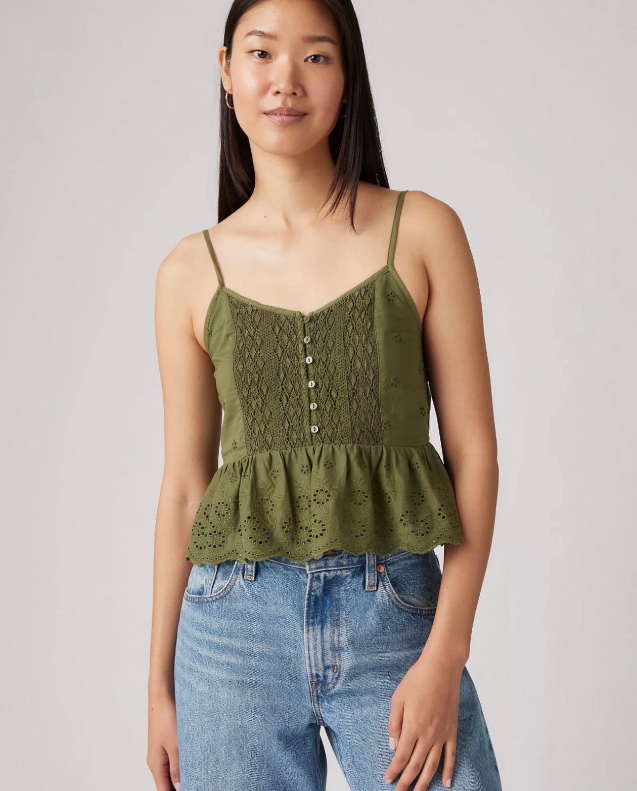 Willow Eyelet Cami