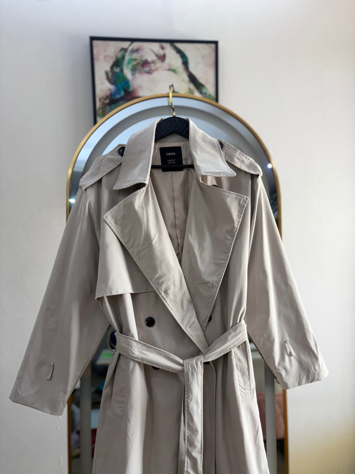 The Silver Stone Trench Coat