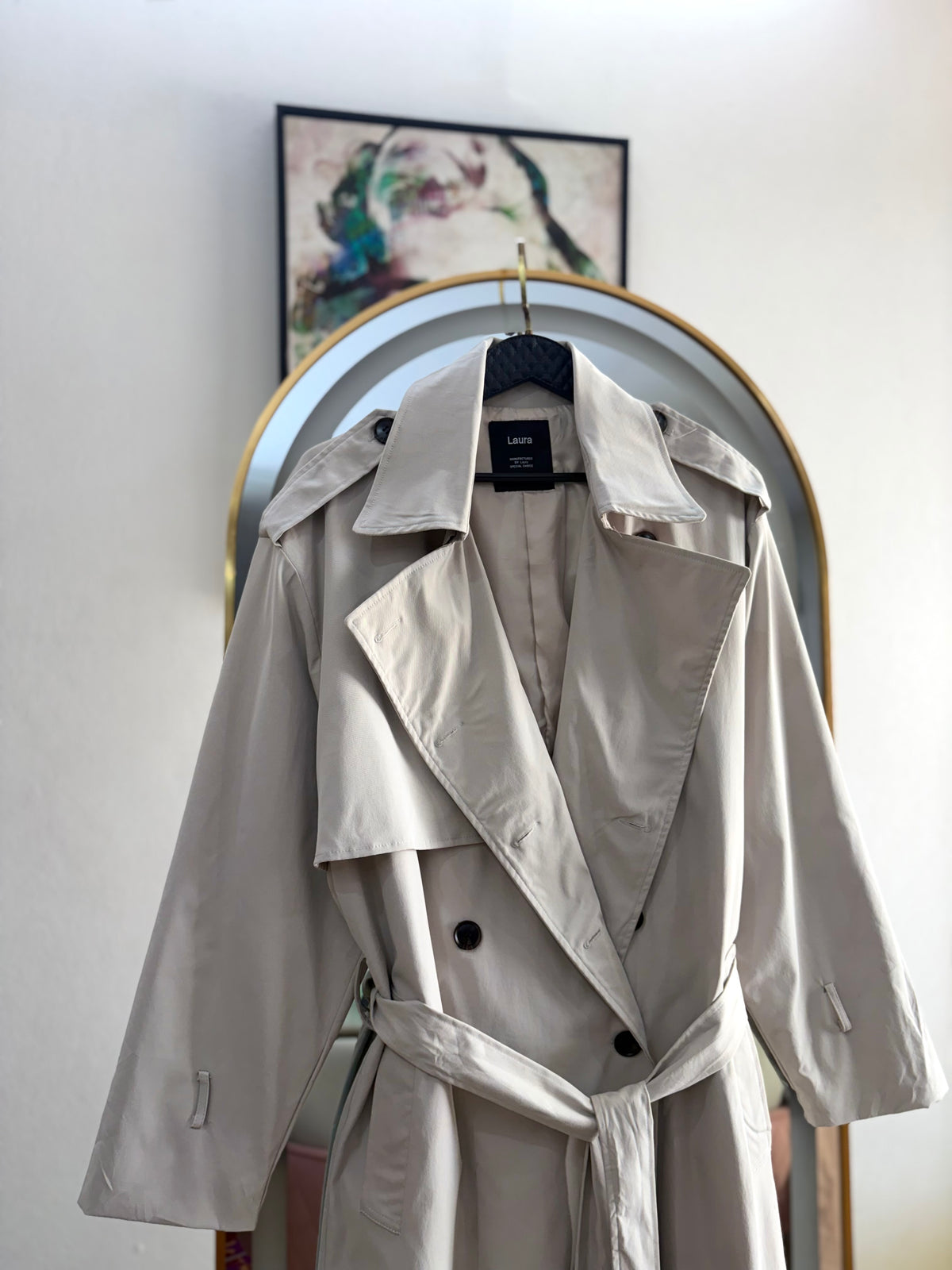 The Silver Stone Trench Coat