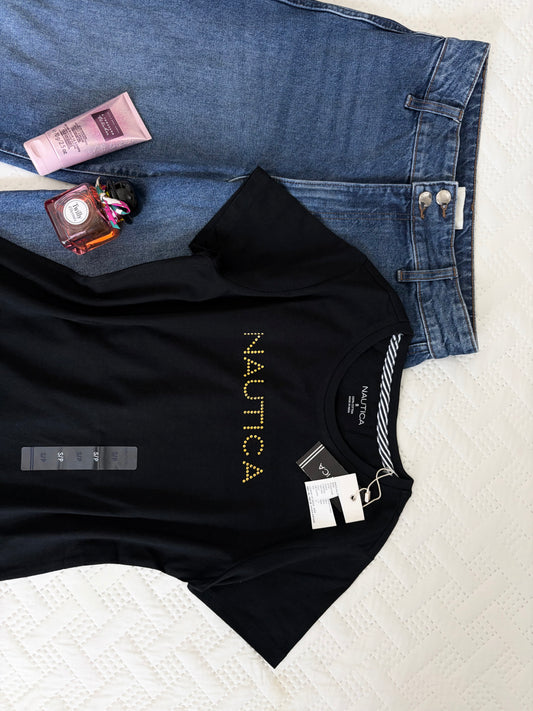 Black Glimmer T-Shirt