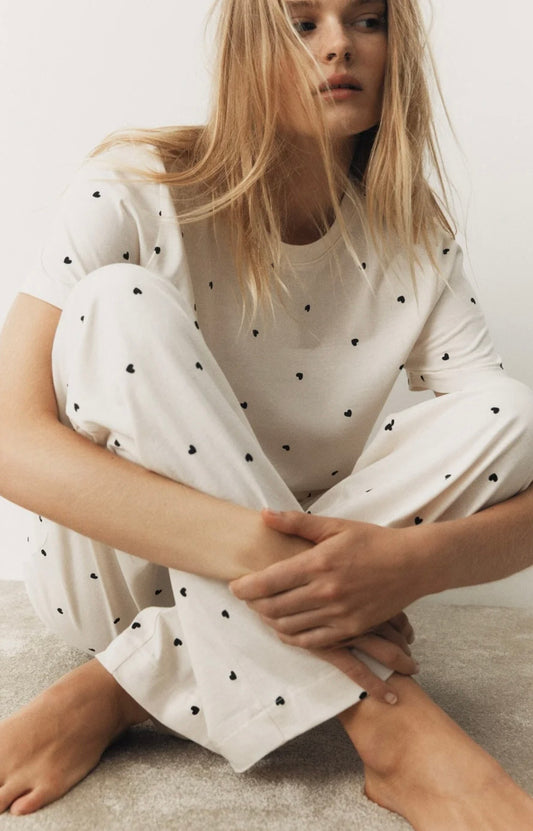 Cozy Hearts Nightwear