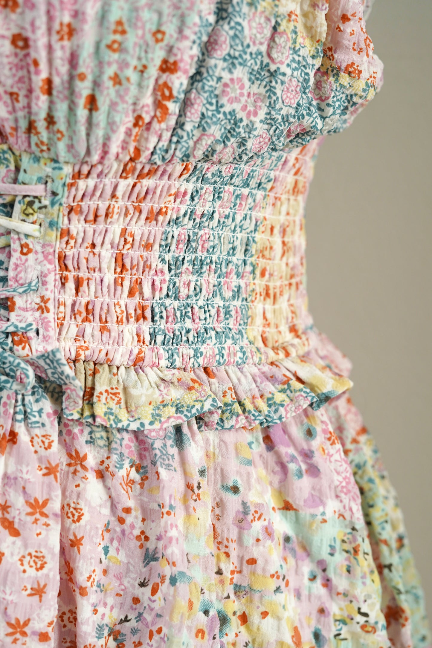 Soft Bloom Corset Dress