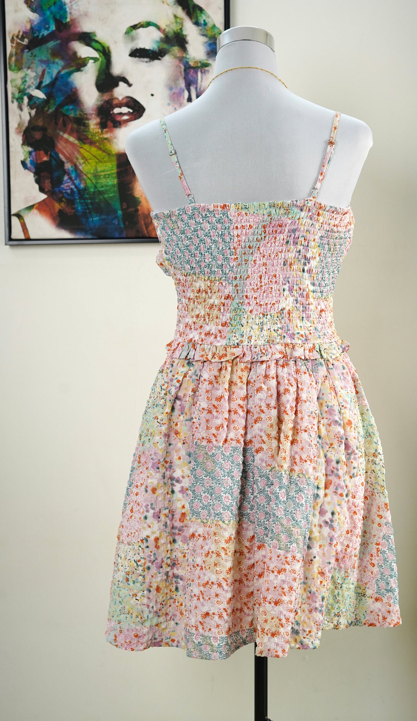 Soft Bloom Corset Dress