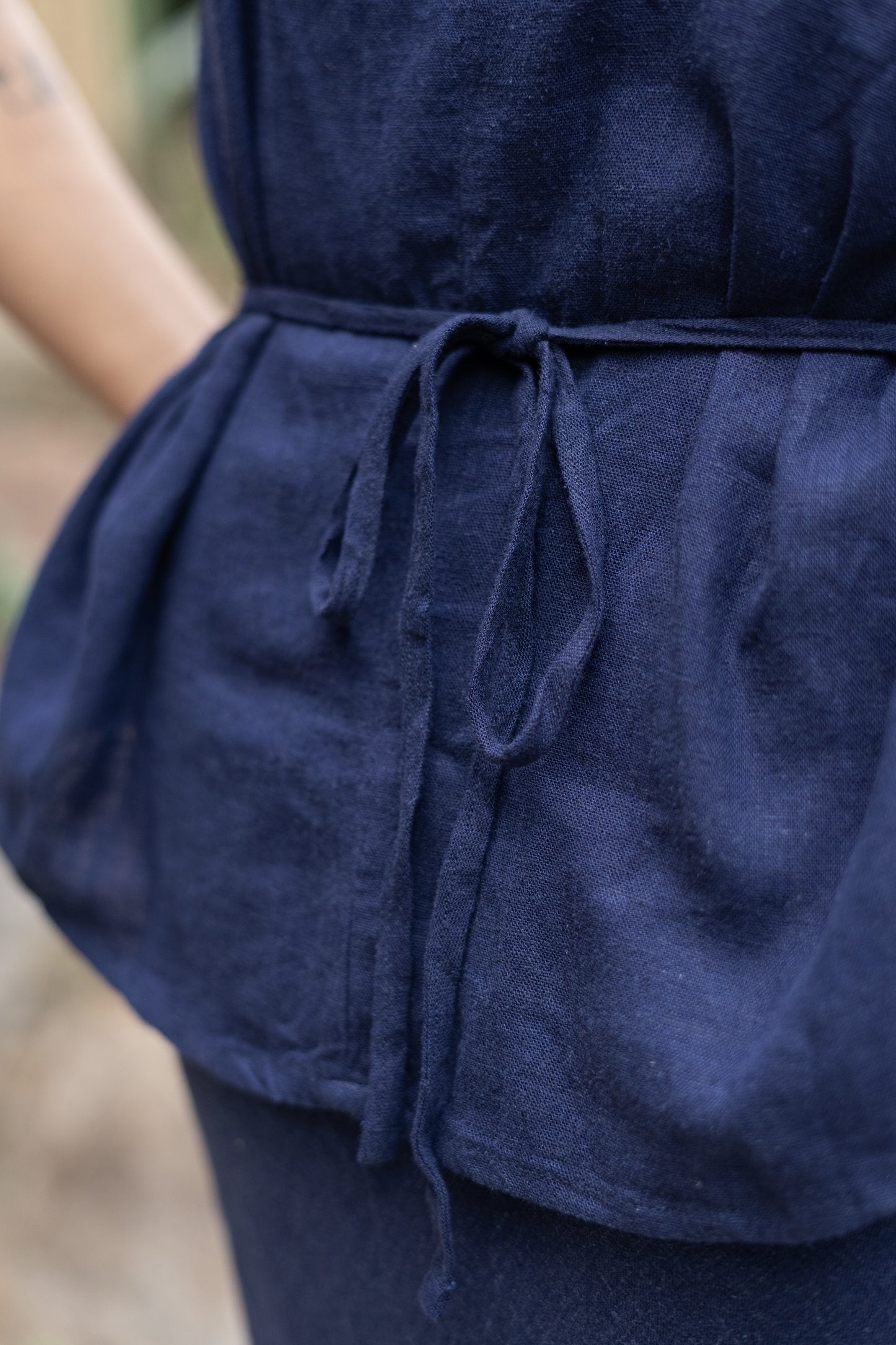 Classic Linen Skirt Co-ord Set